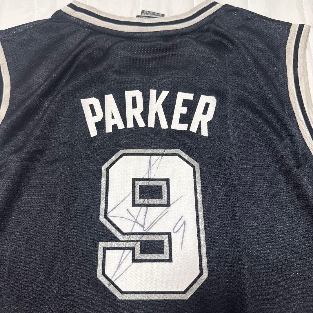 nbaサイン入りユニフォーム トニーパーカー