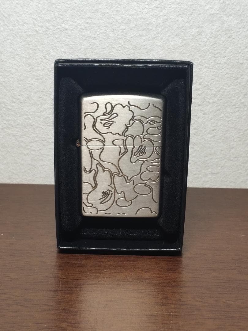 【BAPE】カモフラージュ ZIPPOライター (正規品)