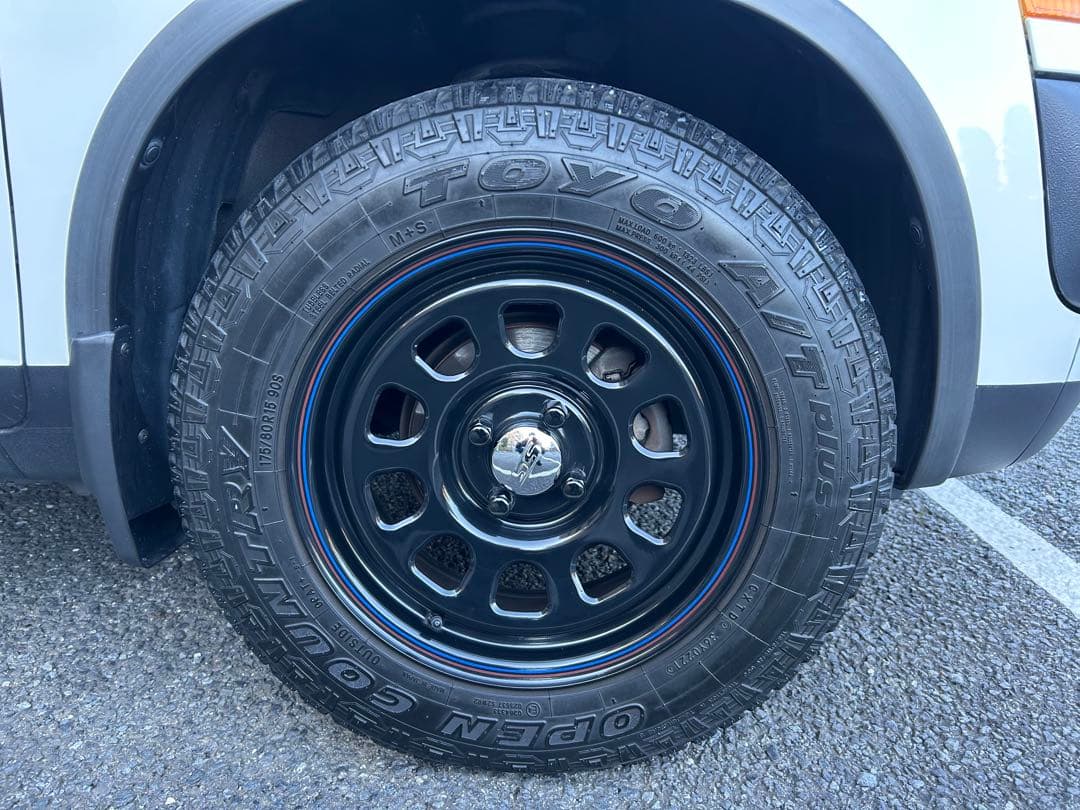 TOYOオープンカントリーATプラス&デイトナホイール15インチ★プロボックス