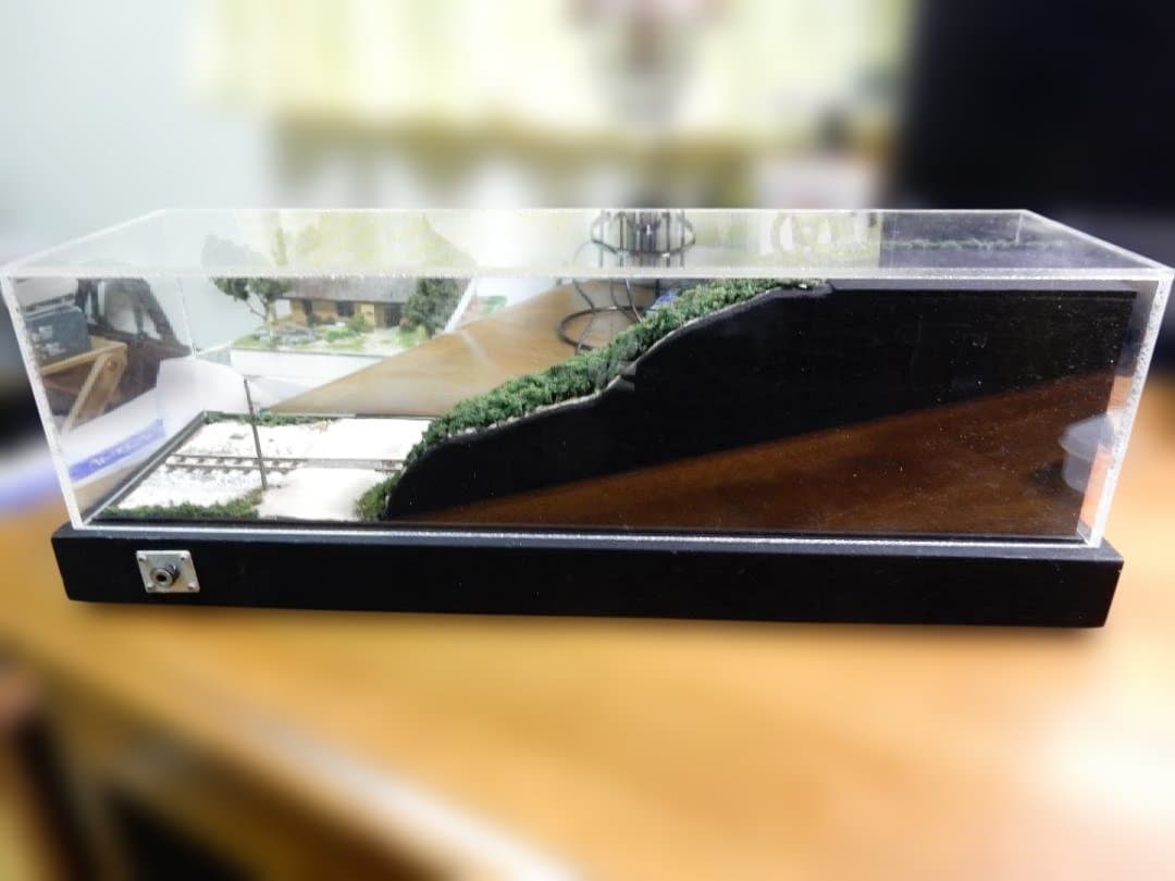 HOe(ナローゲージ) 鉄道模型 トンネル付きジオラマ