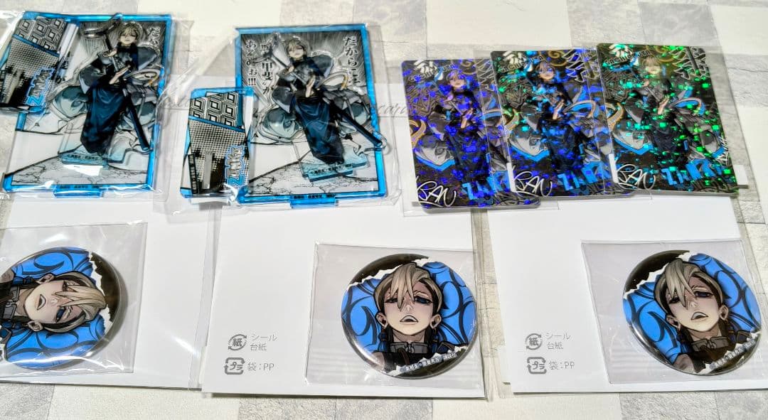 ガチアクタ くじメイト アクスタ カード 缶バッジ ポストカード ザンカ