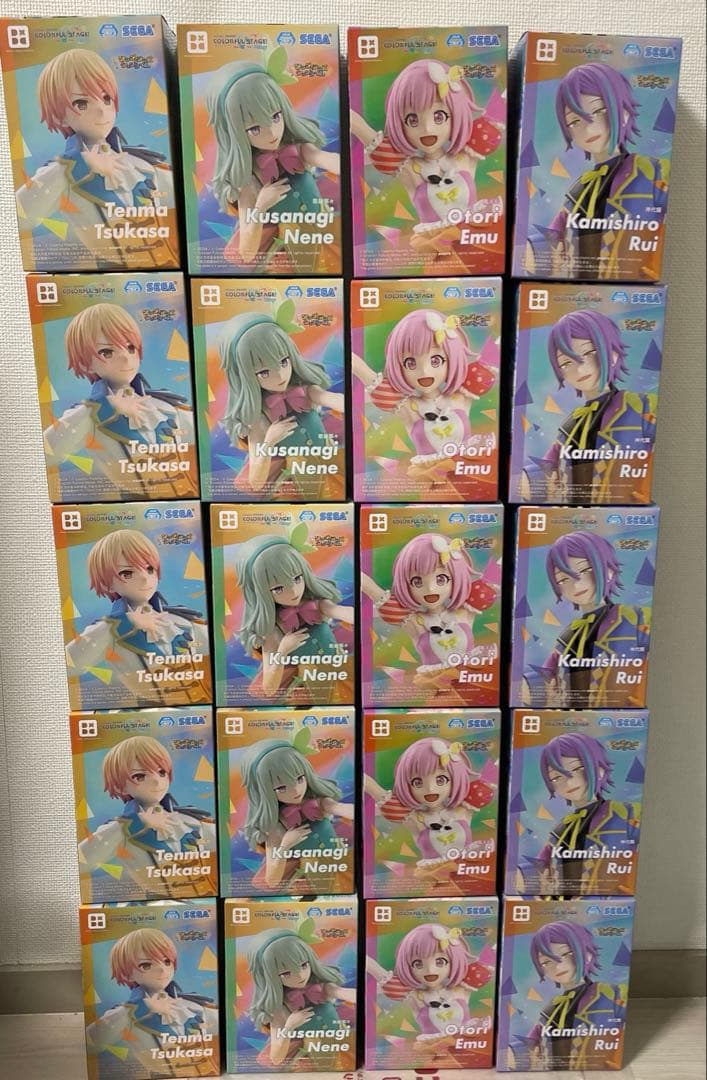 ワンダーランズ×ショウタイム フィギュア 4種5セット　プロジェクトセカイ