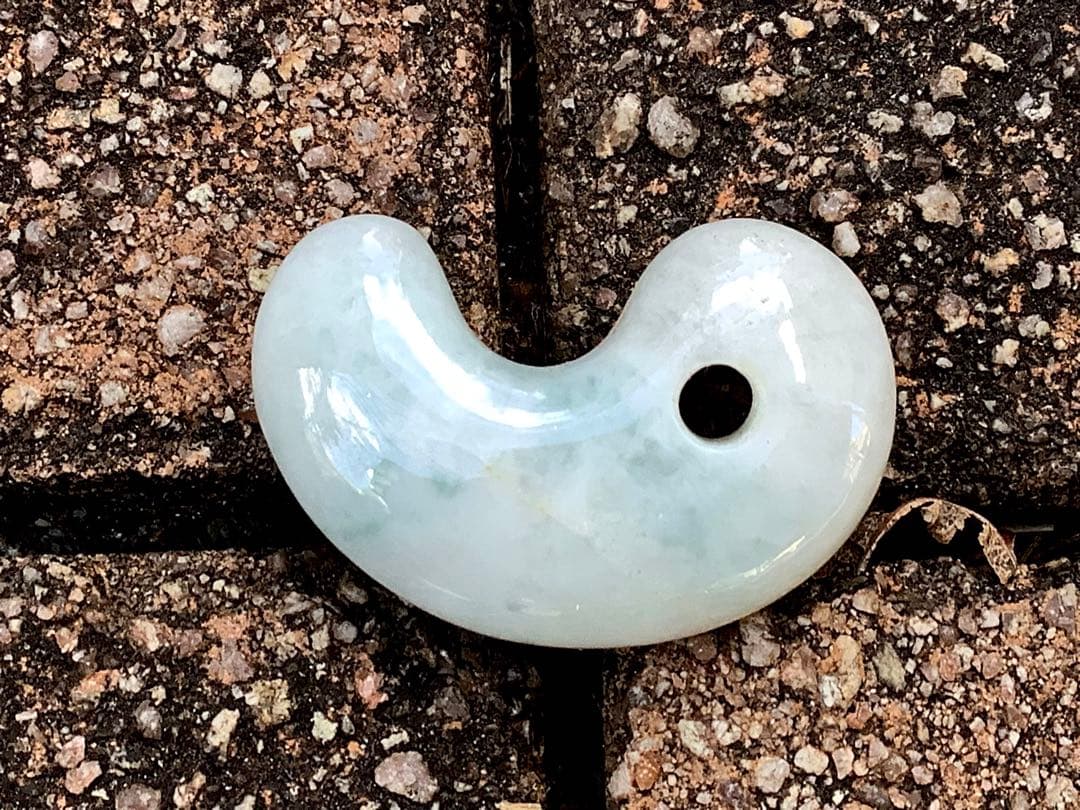 大サービス*糸魚川小滝産翡翠氷肌　アイスジェイド　お値段自信の極上品‼️鑑別書付