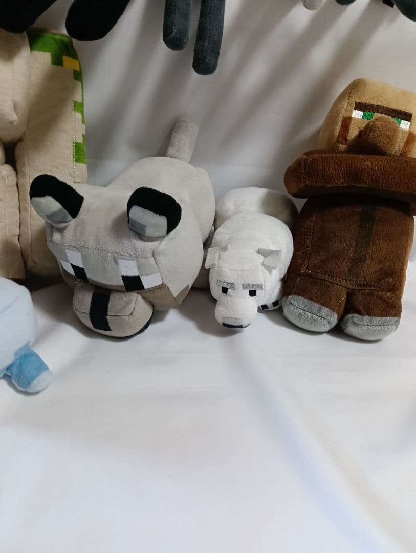 マインクラフト　マイクラ　Minecraft ぬいぐるみ 16体セット