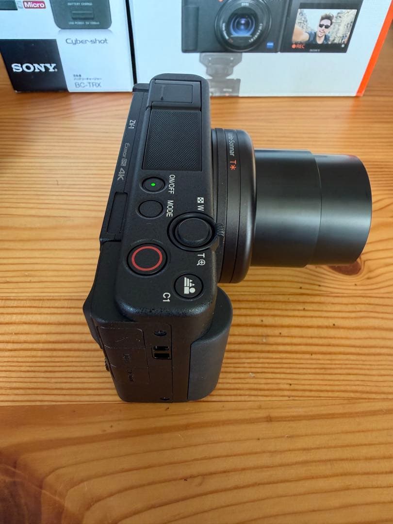 【美品】SONY VLOGCAM ZV-1G 純正充電器セット