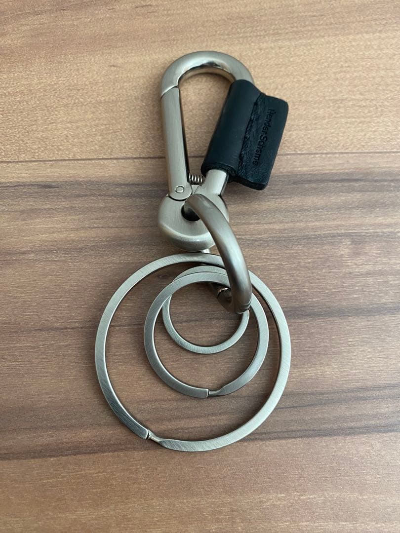 Hender Scheme エンダースキーマ キーホルダー カラビナ ブラック