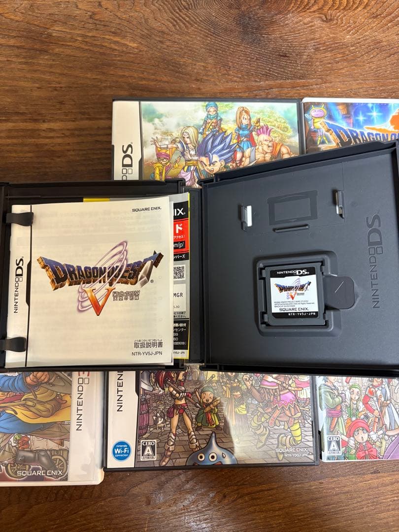 ドラゴンクエストシリーズ ソフト6本セット