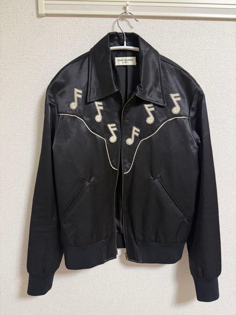 saint laurent エディ期 music note jacket