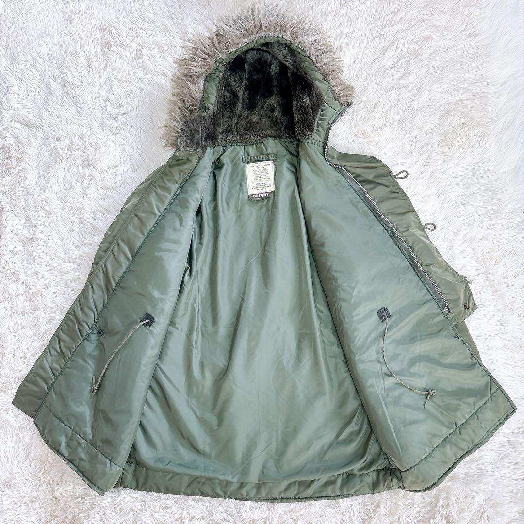 USA製 ALPHA N-3B ジャケット ヴィンテージ 旧タグ