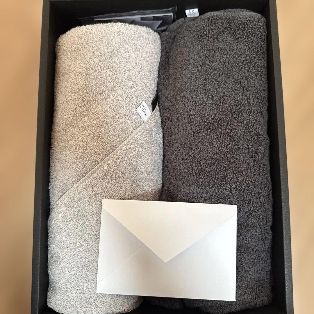 育てるタオル　feel バスタオル　ペアセット　ユナイテッドアローズ限定