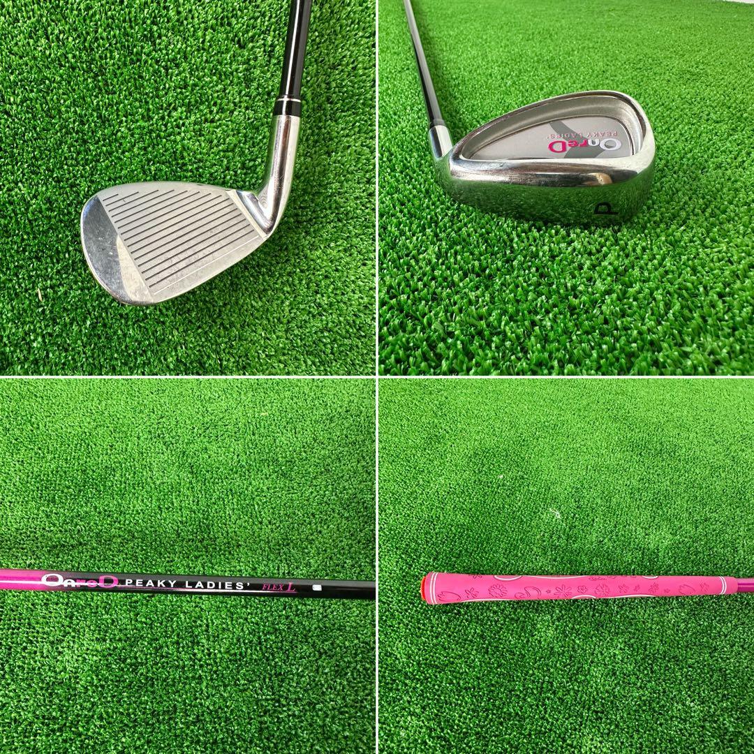 ONRED レディース アイアンセット 7・9・P・S フレックスL