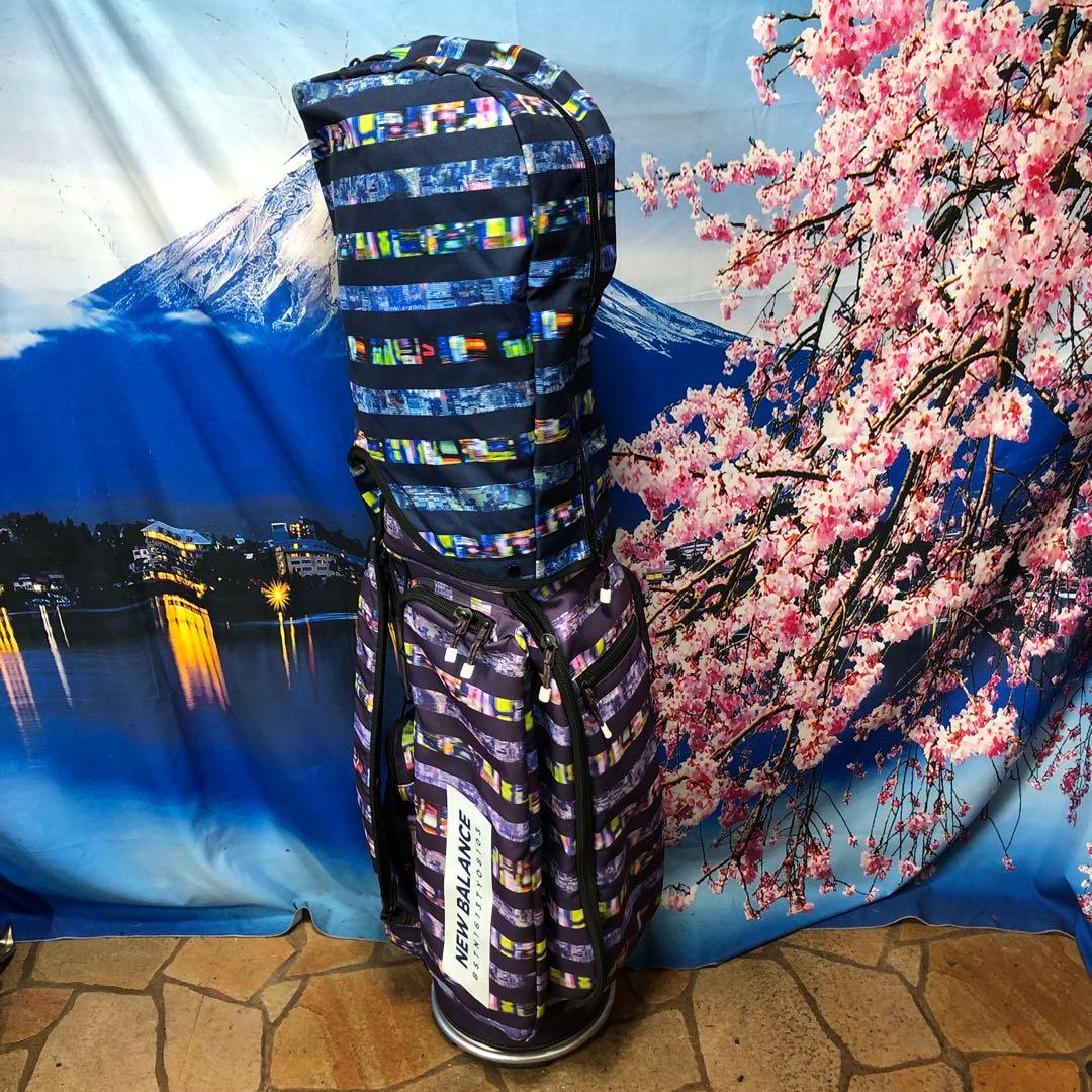 寶BV-1127 訳あり ニューバランス カート式 キャディバッグ