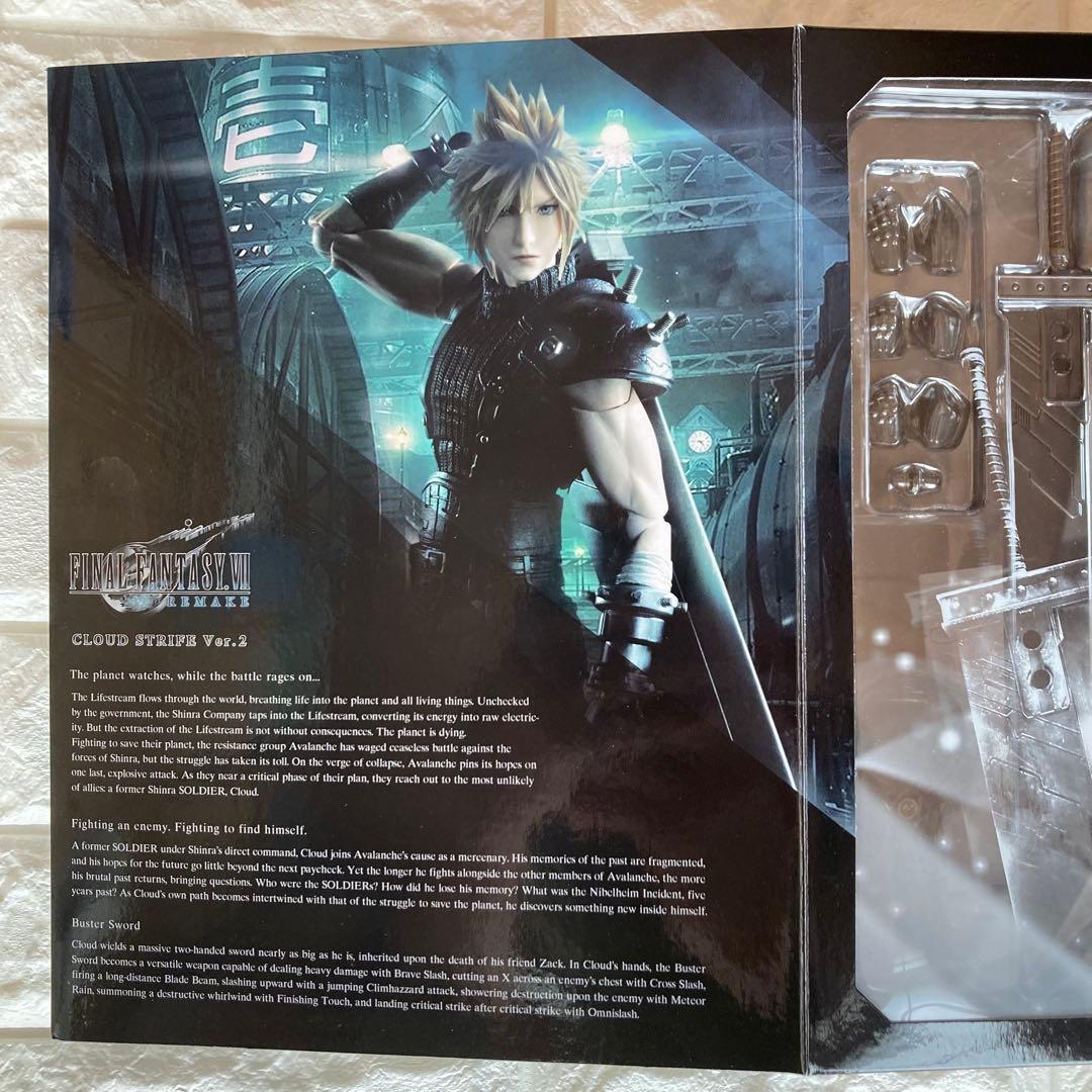 【美品】FF7 クラウド・ストライフ Ver.2 PLAY ARTS 改