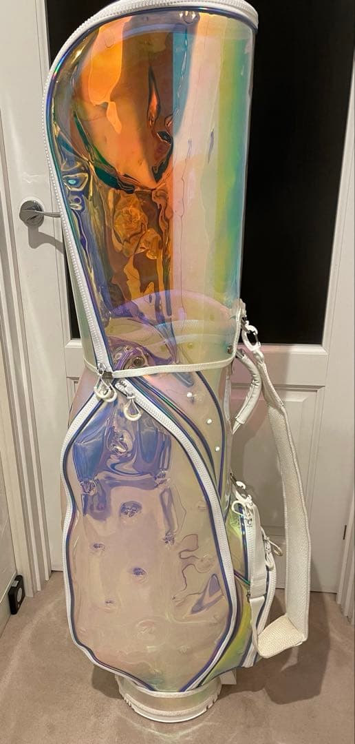 yuki様【お値下げ】HONMA ホンマ　レインボー　透明 キャディバッグ