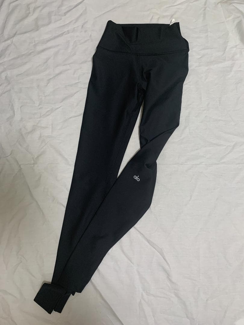 alo YOGA ハイウエストレギンス ブラック XS アローヨガ