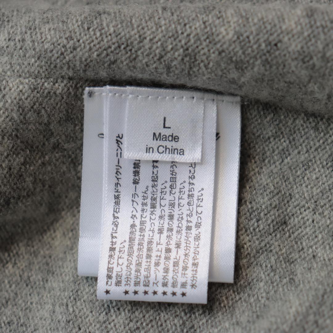 zhor&nema✨ゾーアンドネマ✨カーディガン　レース　カシミヤ混　サイズＬ