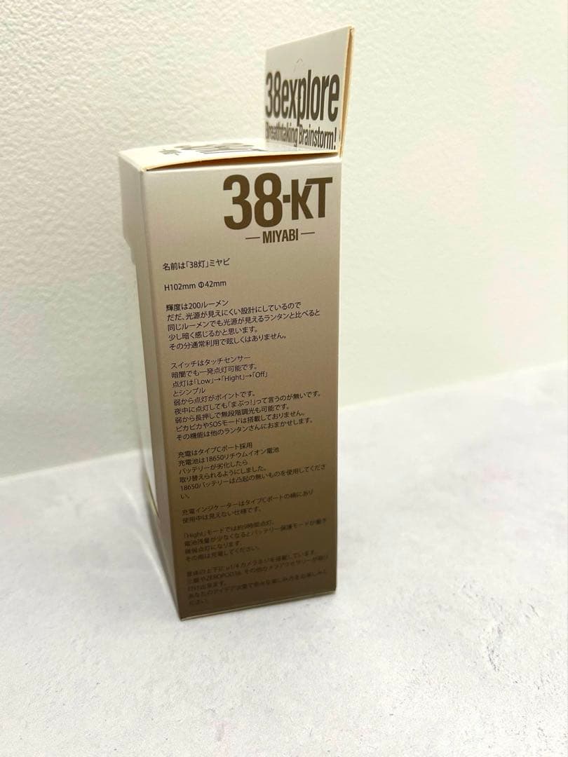 38explore×oldseaMIYABI×Vintage flower38灯