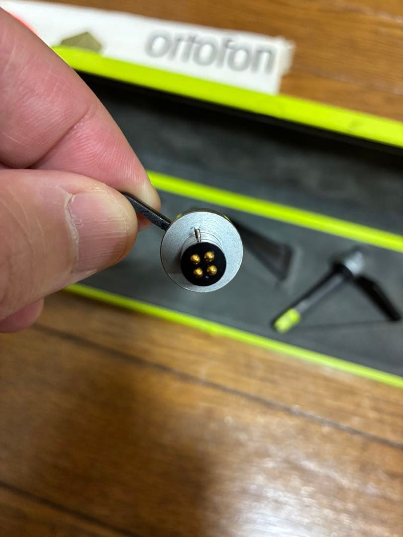 ortofon コンコルド　ナイトクラブ　カートリッジセット2本　ケース割れあり