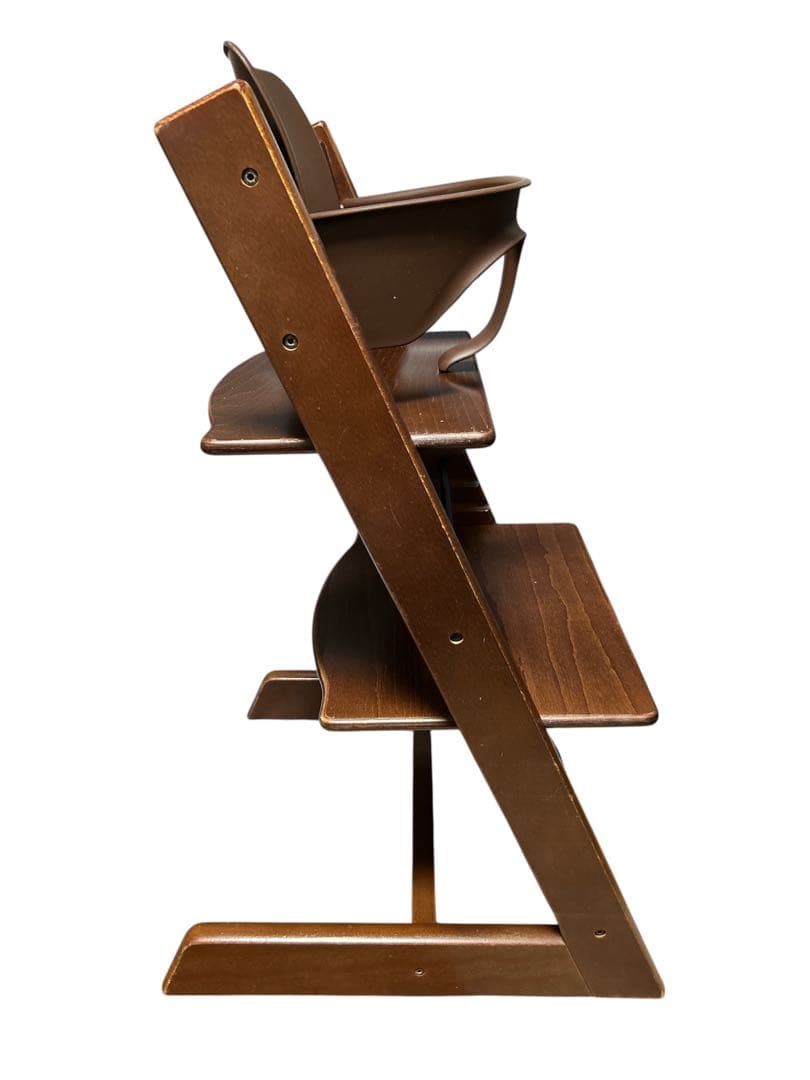 ストッケ トリップトラップ ウォールナットブラウン V3ベビーセット付き