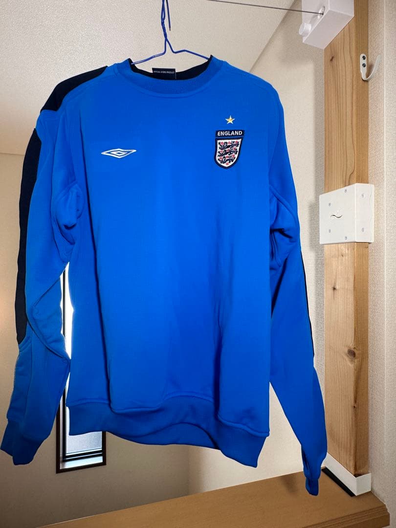 イングランド代表 サッカー長袖トレーニングウェア