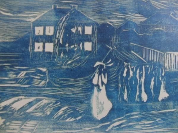 ムンク・Edvard Munch、日本未発売限定画集より・新品額付Noa01