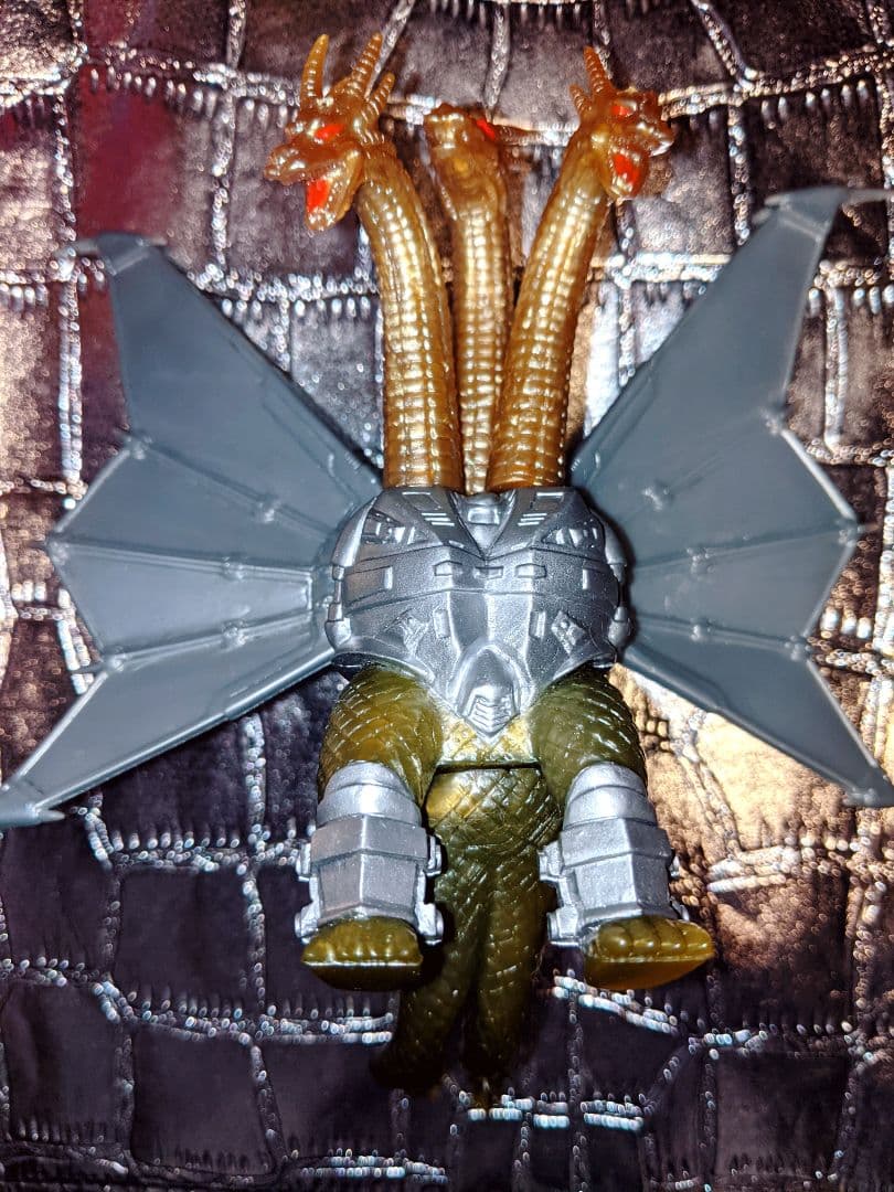 1993年 バンダイ キングギドラ メカキングギドラ セット ソフビ フィギュア