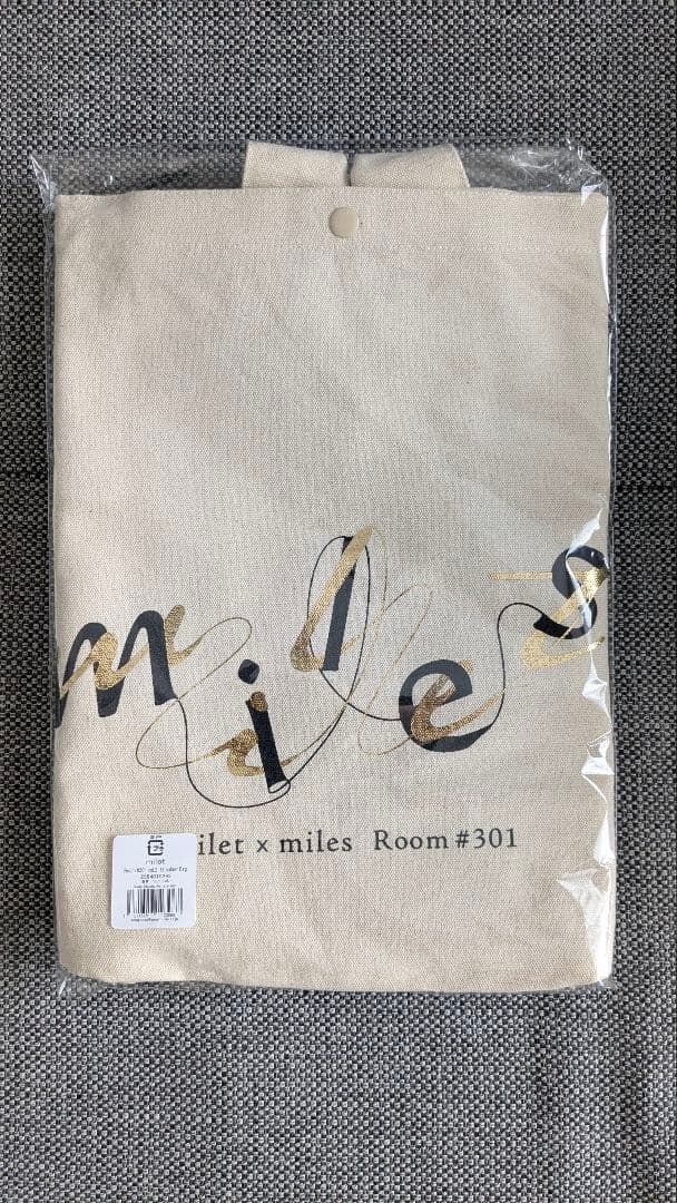 milet x miles Room #301 キャンバスバッグ
