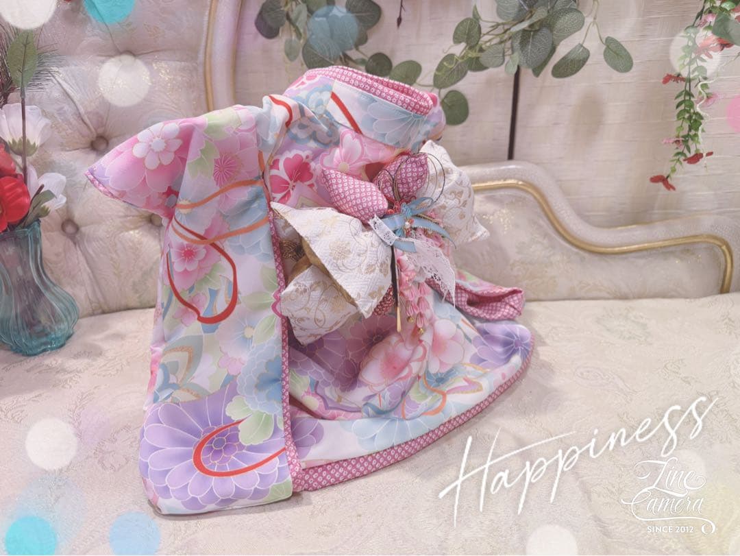 B413.pon2pan2☆オーダー☆犬お引き摺りお着物☆犬お着物