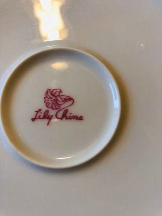 アンテークLily China1930 年陶器