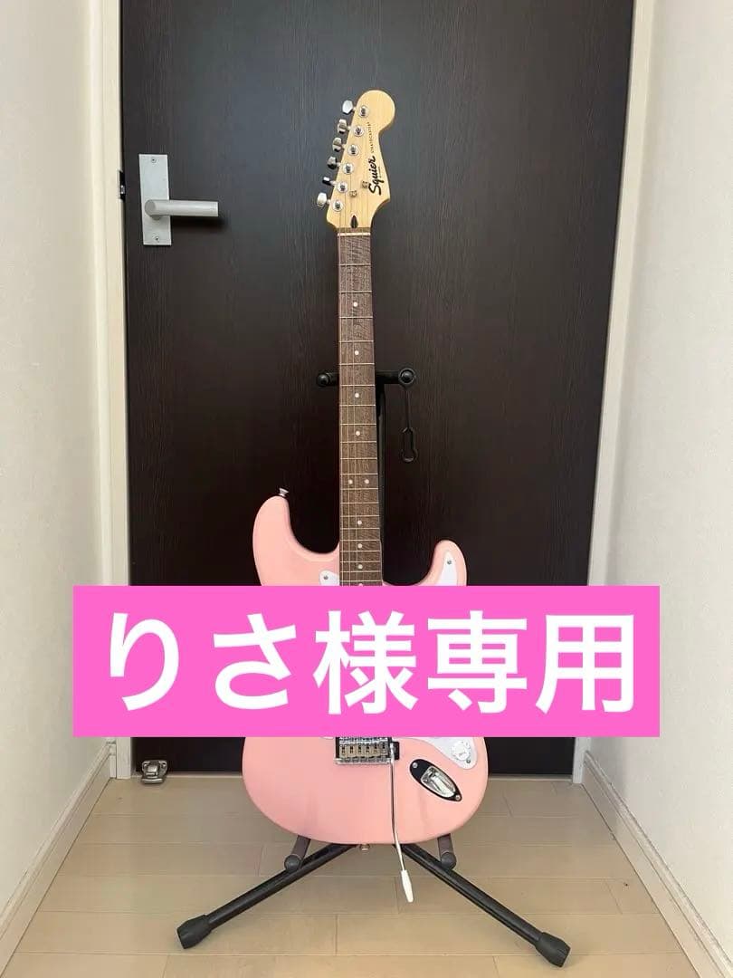 Squier by Fender エレキギター Shell Pink