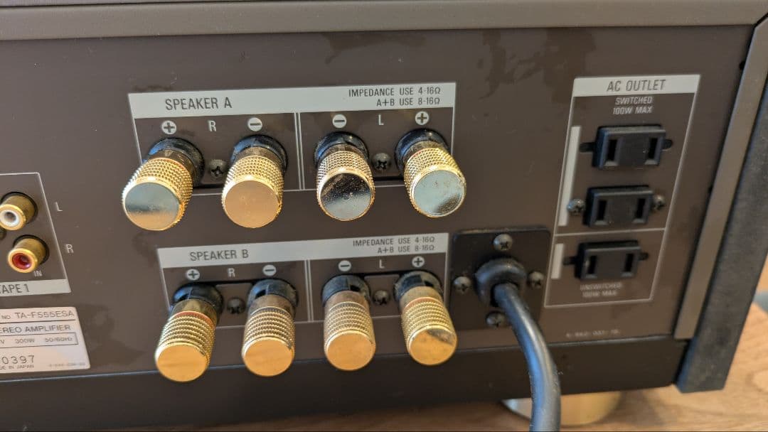 SONY TA-F555ESA プリメインアンプ