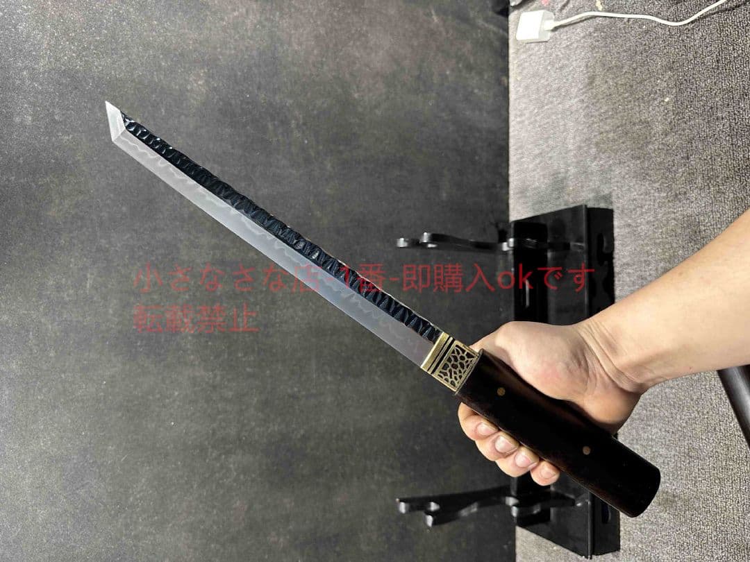 12寸素装石紋居合唐刀 古兵器 武具 刀装具 日本刀 模造刀 居合刀