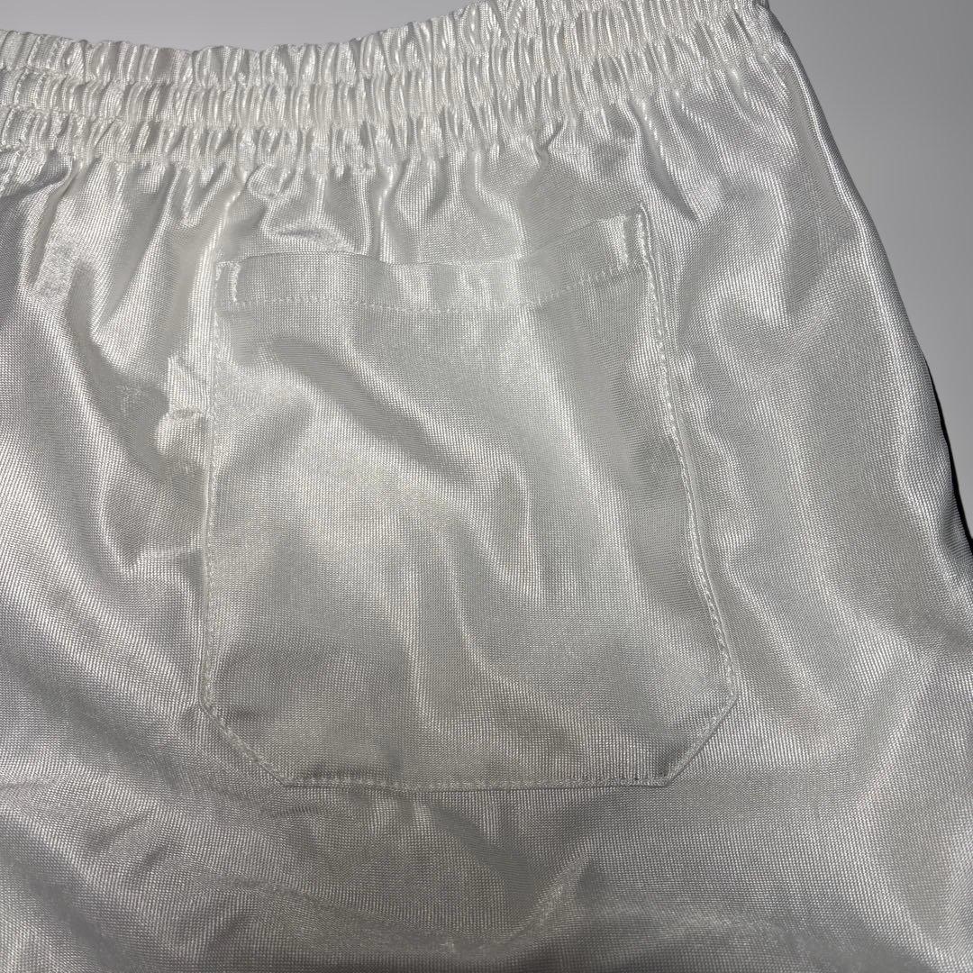 【極美品/希少】デサント製 adidas 光沢ショートパンツ TAD-50B L