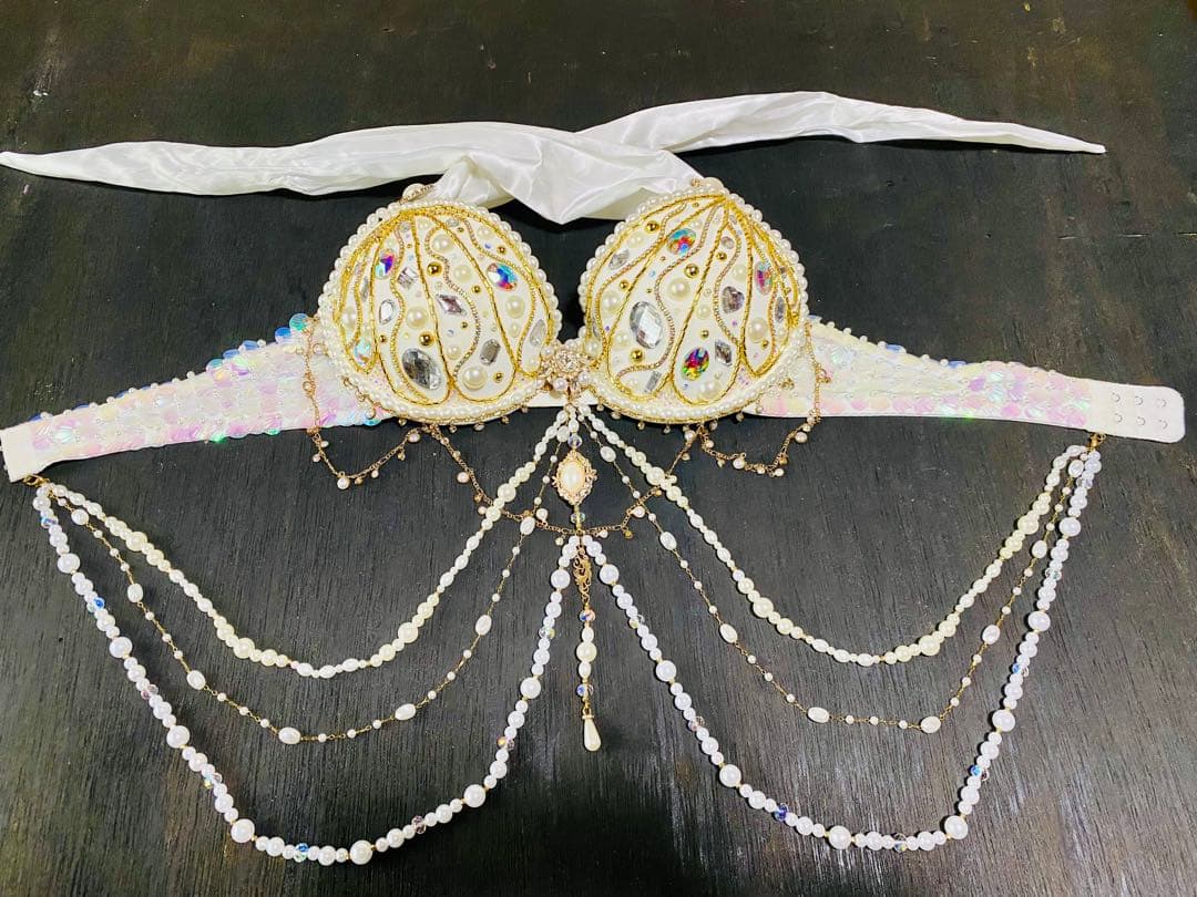 【ベリーダンス衣装セットアップ】ブラベルト&アクセサリー