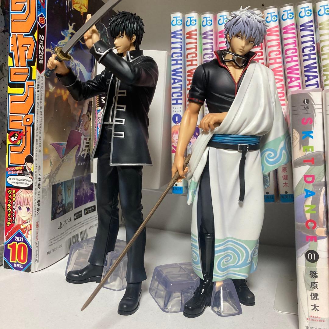 ひ*ー様 銀魂展 一番くじ 坂田銀時 土方十四郎 フィギュア