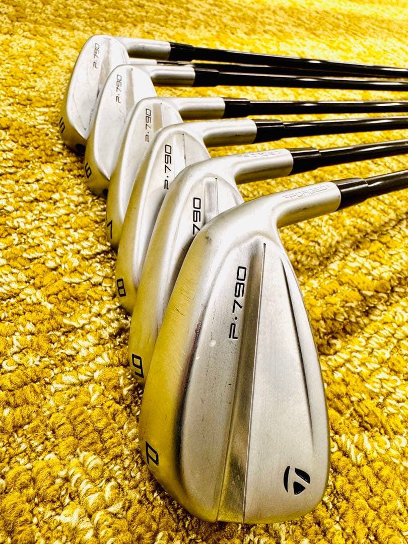 テーラーメイド P790（'23）アイアン　MCI80S 7本セット