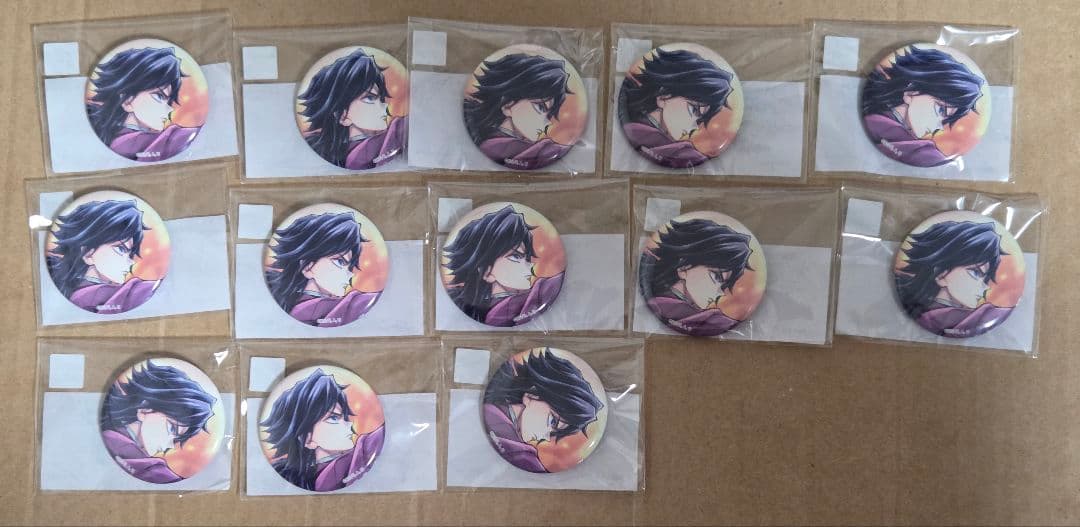 鬼滅の刃 C106 繋ぐ WEBSHOPくじ F賞 缶バッジ 33点 冨岡義勇