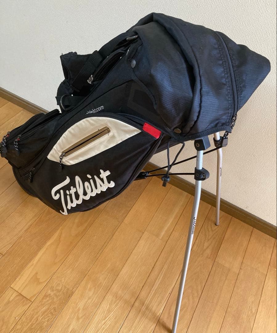 Titleist スタンド　ゴルフ　キャディバッグ リュック　軽量　フード付き