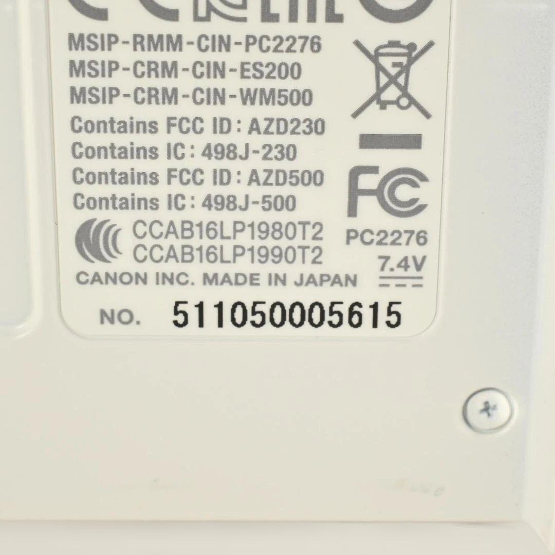 【美品】 Canon EOS M100 WH ボディ ホワイト