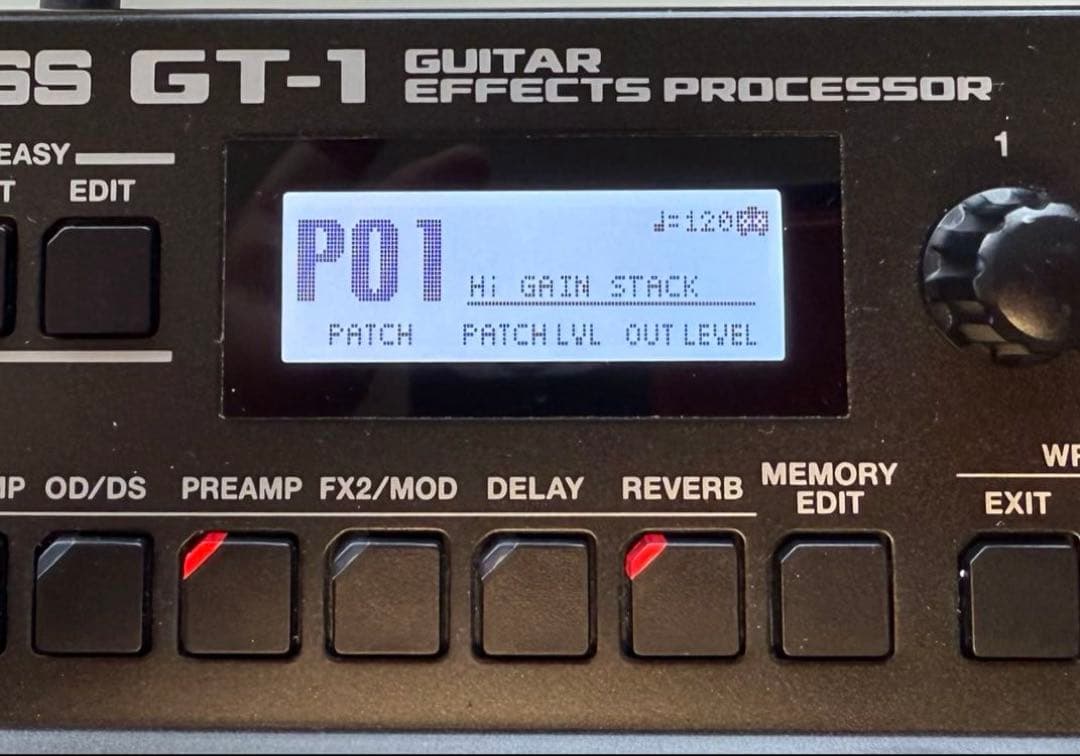 BOSS GT-1 動作確認済