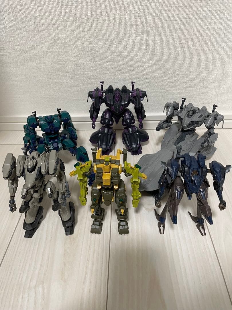 30mm ARMORED CORE VI 6体セット　素体のみ