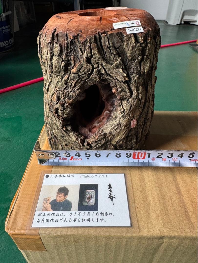 三本木　森兵衛A+Ω クラフトウッド　「クワガタ」