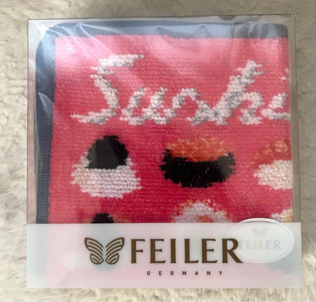 FEILER JAL 国際線限定 寿司 タオル　ハンカチ 2枚セット