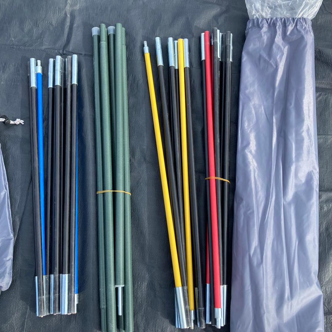 極美品　TENT FACTORY フォーシーズンテント　トンネル2ルーム