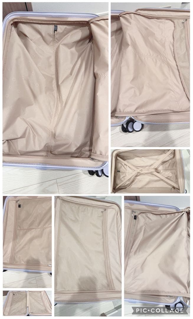 スーツケース　２つ売り　パステルラベンダー色