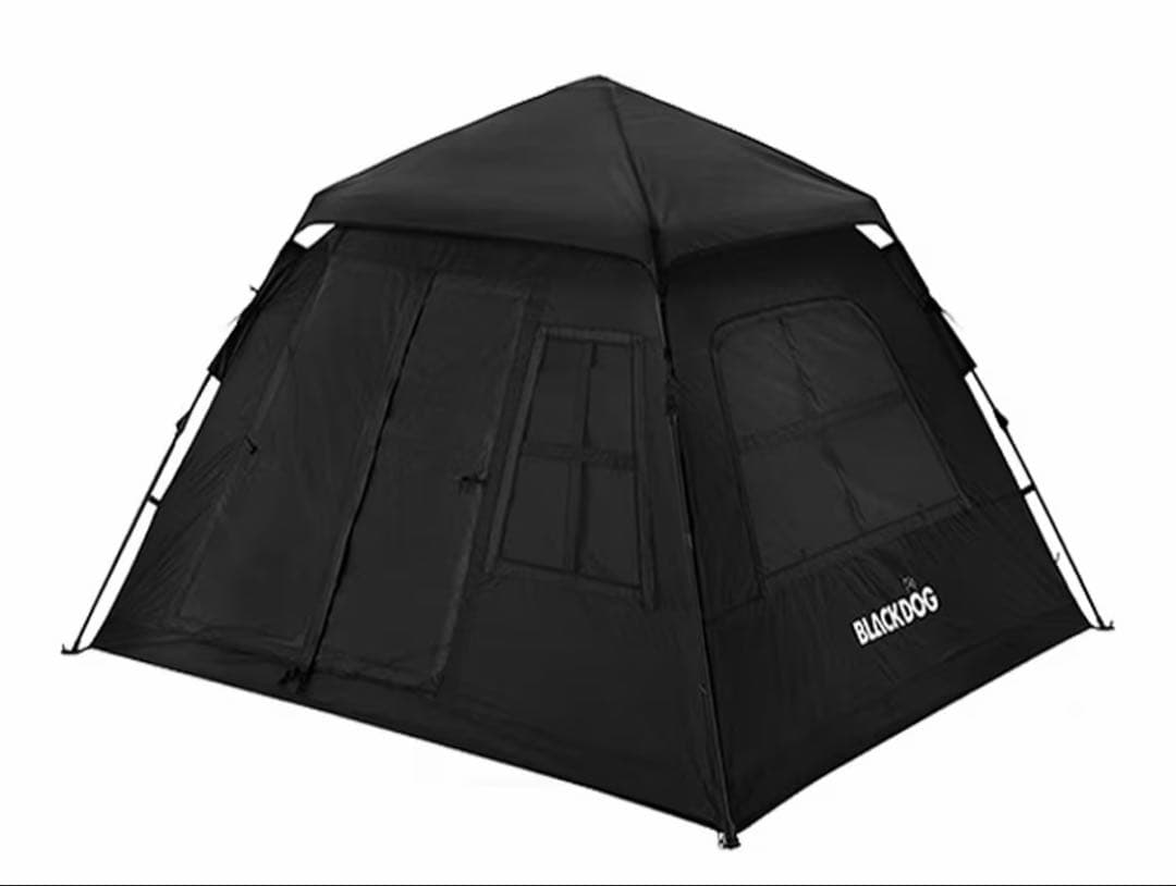 ネイチャーハイクBlackdog ポップアップテント+グラウンドシート