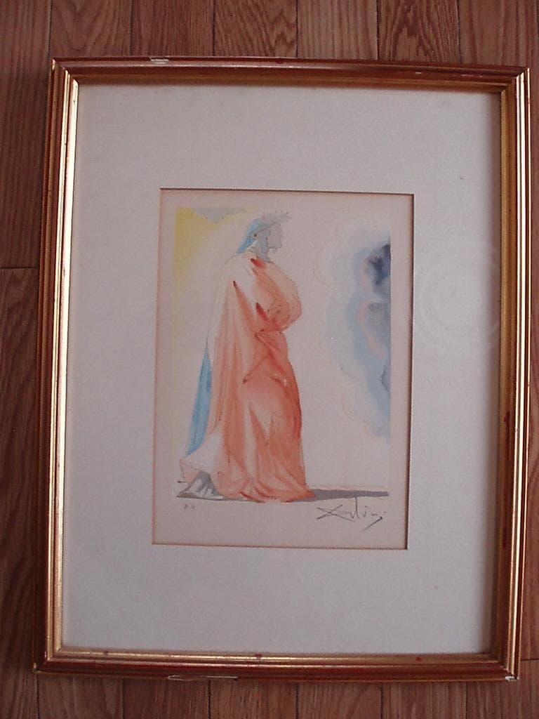 サルバドール・ダリ　リトグラフ