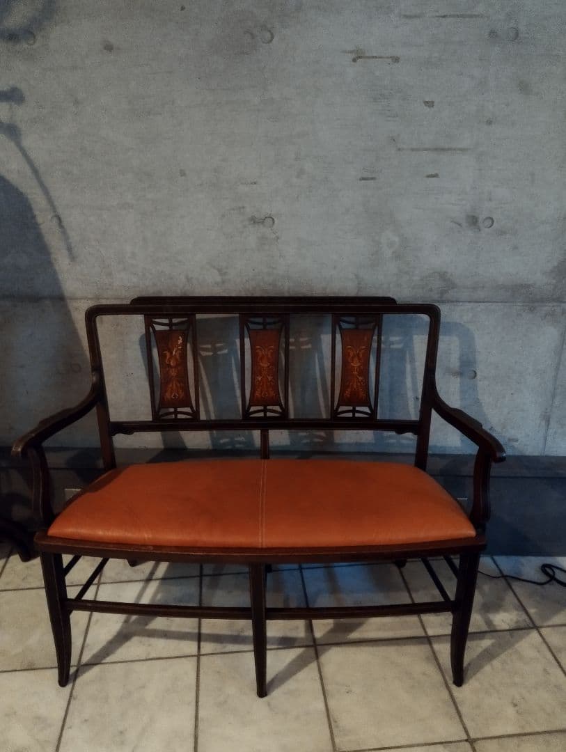 【発送11月末〜】アンティーク/長椅子/家具*現物引取可な方値引有