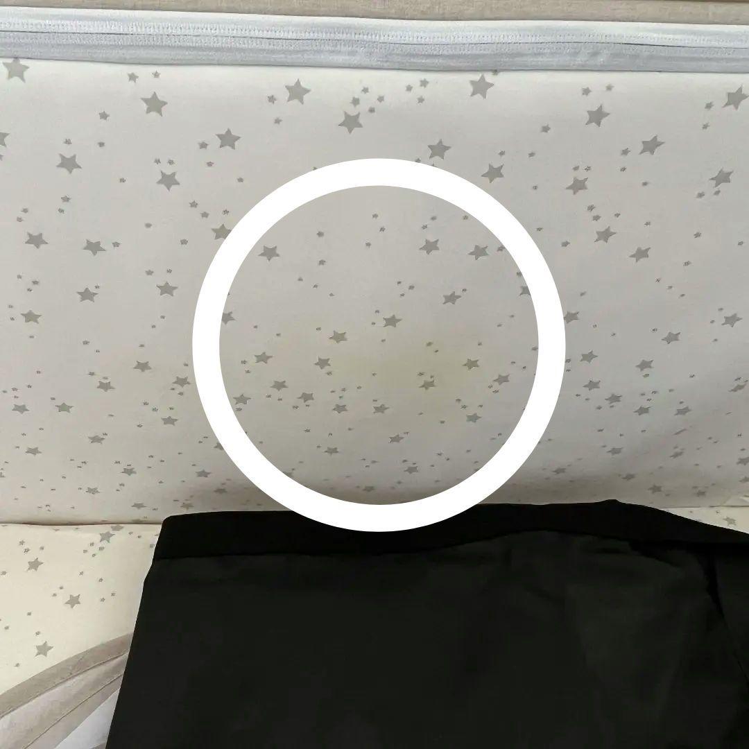 HZDMJ 2024年 最新モデル ベビーベッド　カーキ　ベージュ　キャスター付