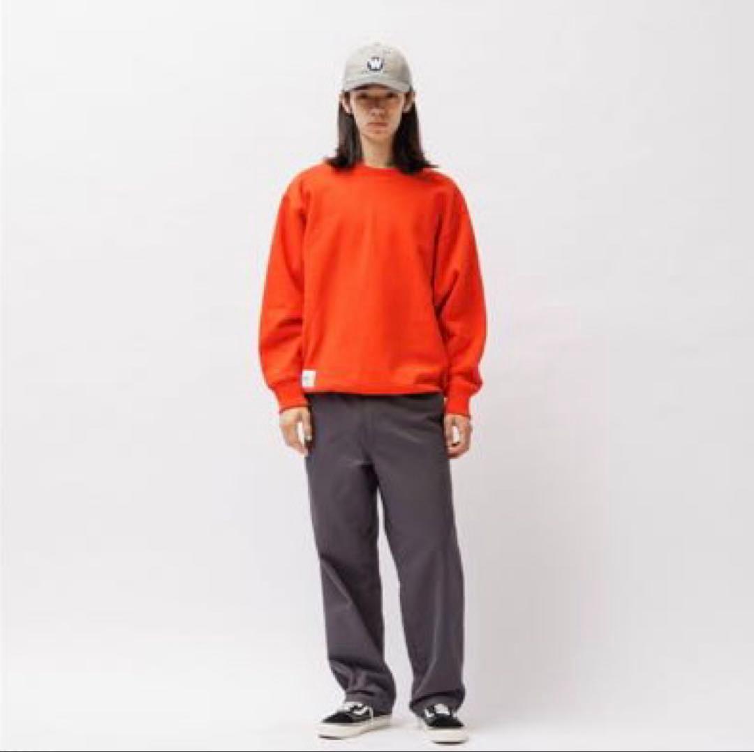 WTAPS SIGN-YD オレンジ スウェット